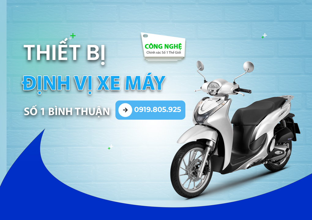 Thiết bị định vị xe máy Bình Thuận